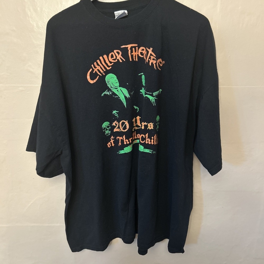 Gildan 3XL Black T Shirt Chiller‎ Theatre 20 Yr